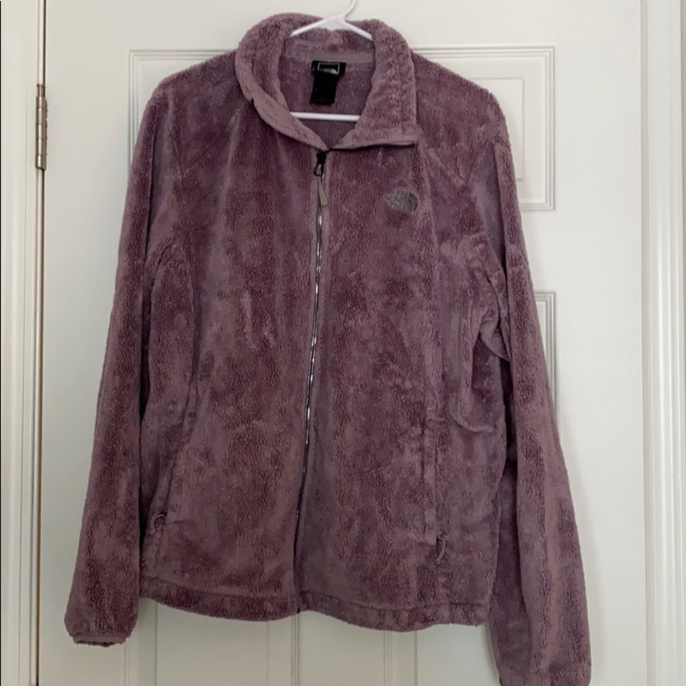North face zip up jacket